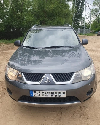 Mitsubishi Outlander cena 23999 przebieg: 280546, rok produkcji 2008 z Świdnica małe 56